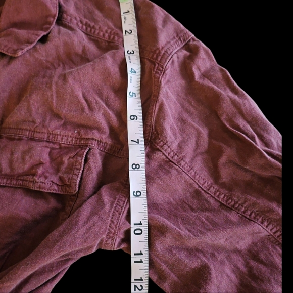 Chelsea DeBoer XS/S Red Layne Cotton Linen Romper - Picture 5 of 8